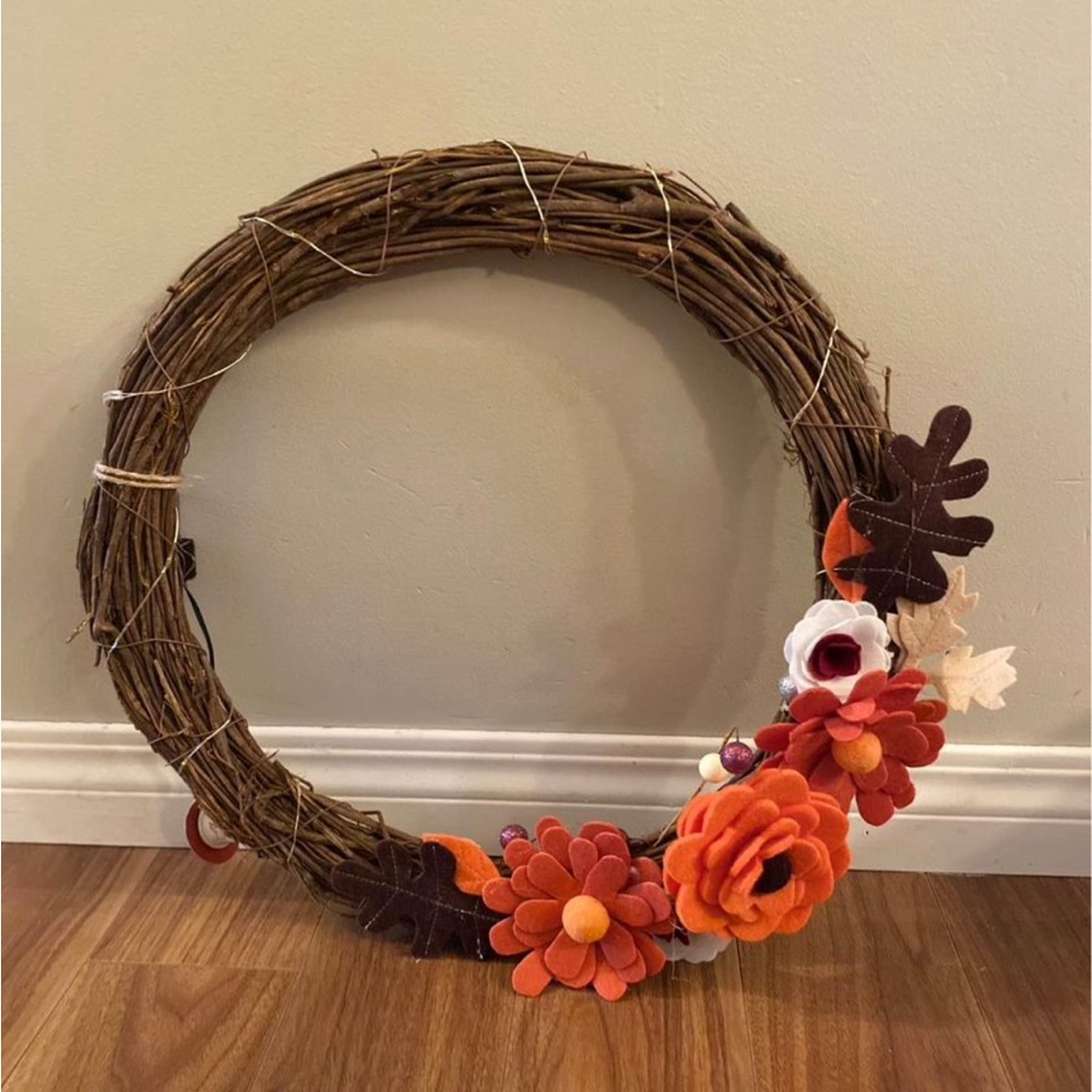 Fall light up Wreath